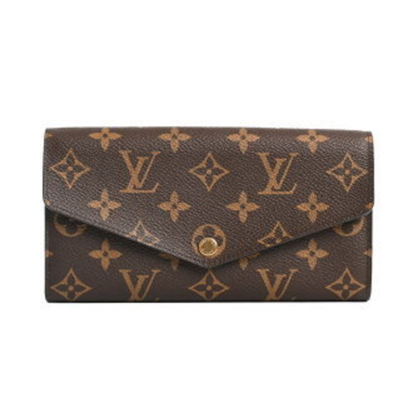 Louis Vuitton Portefeuille Sarah Long Wallet Brown - Picture 1 of 9